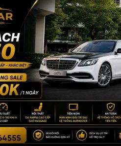 Mercedess S450 up Maybach