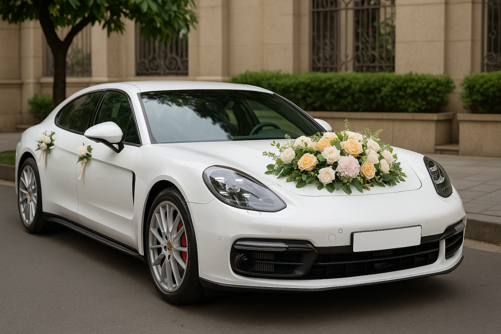 thuê xe cưới Porsche TP.HCM