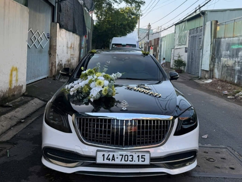 Thuê xe hoa cho ngày cưới tại Bờm Car