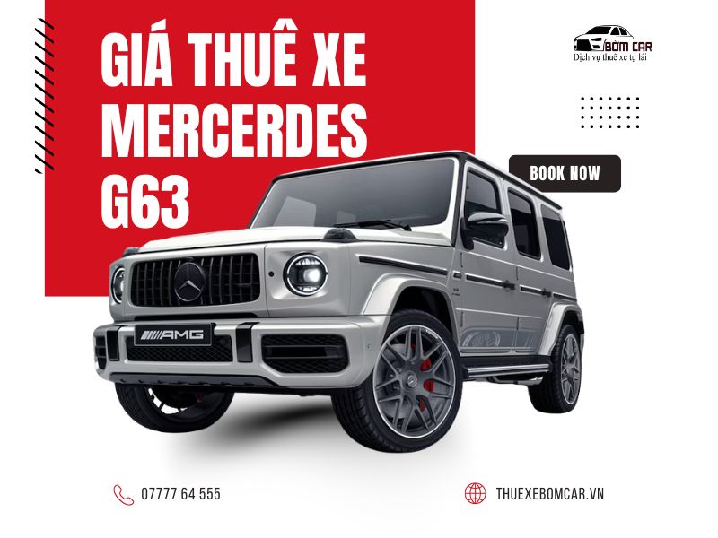 Bảng giá thuê Mercedes G63 mới nhất