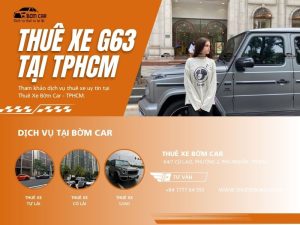 Thuê Xe Mercedes G63 Tại TPHCM - Dịch Vụ SUV Hạng Sang Đẳng Cấp