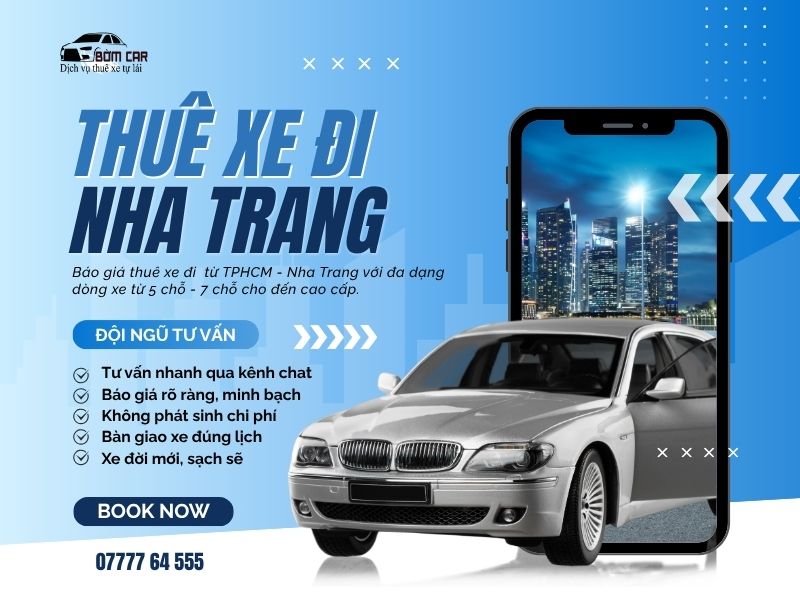 Thuê Xe Đi Nha Trang Giá Rẻ Chỉ Từ 2 Triệu, Uy Tín Tại TPHCM