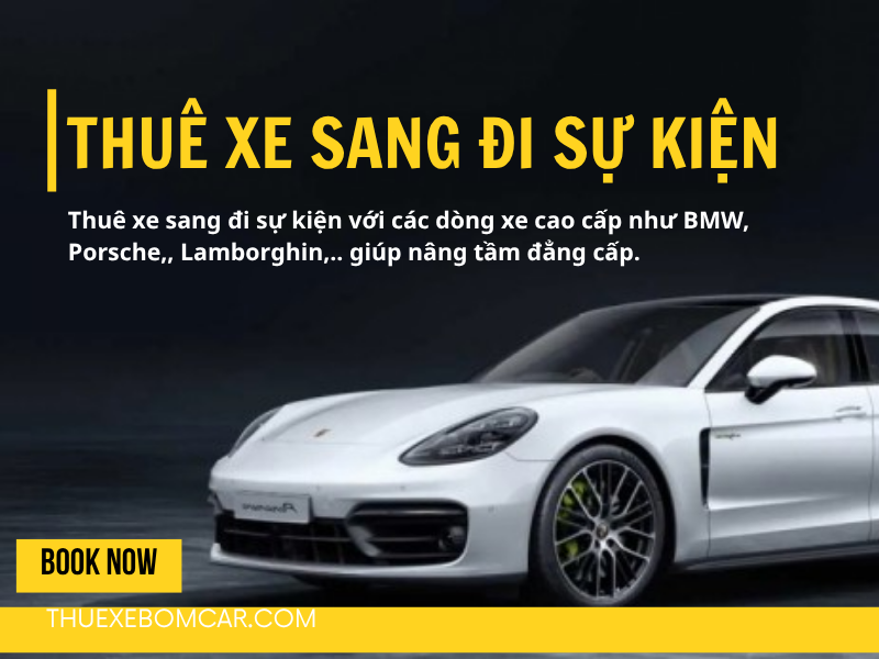 thuê xe sang đi sự kiện
